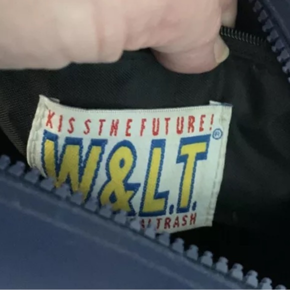 90s W&LT 9 x 8 WALTER VAN BEIRENDONCK “WILD & LETHAL TRASH” VINYL W BOWLING BAG - Picture 6 of 6